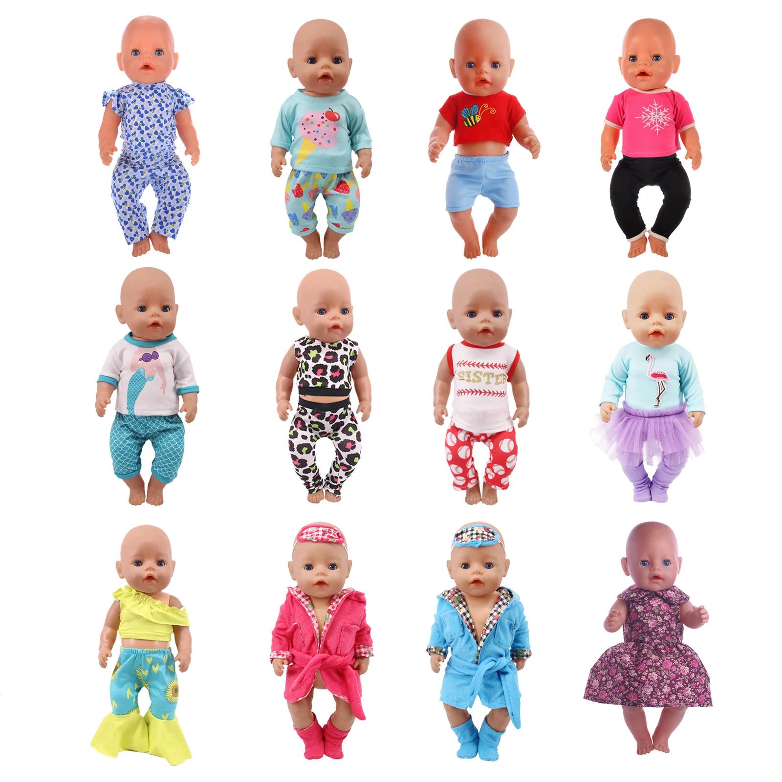 Doll Baby Clothes Dress & Bag Fit 18 Inch American & 43cm Reborn New Born Baby Doll ҳ 峭 